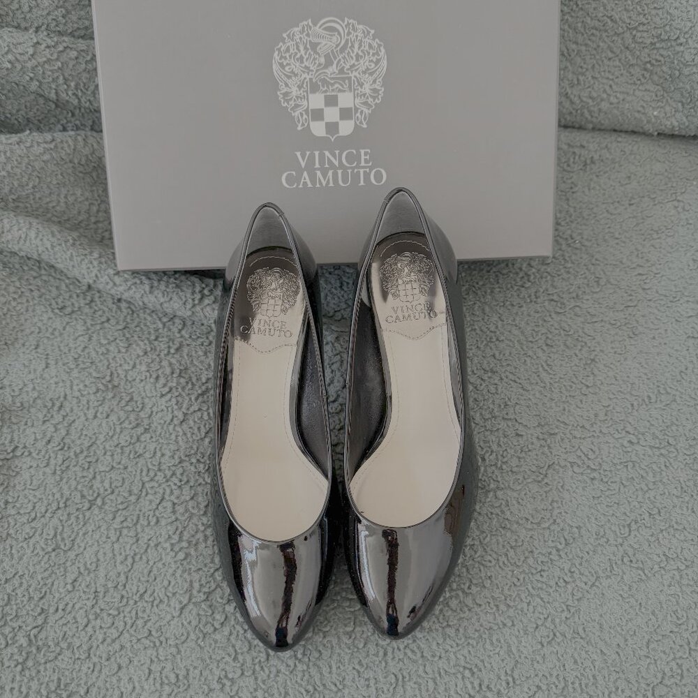 Vince Camuto - Black Patent Leather Pumps